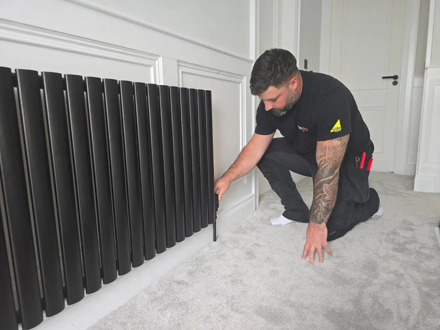 Team Heat fitting radiator